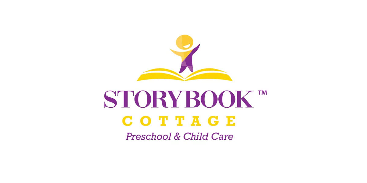 Storybook Cottage Preschool Child Care logo design adrian graphics
